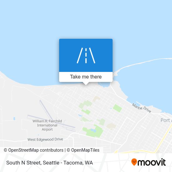 Mapa de South N Street