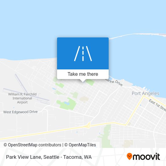 Park View Lane map