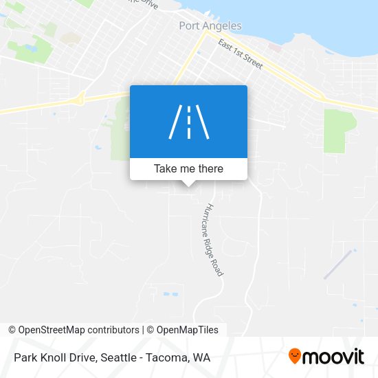 Park Knoll Drive map