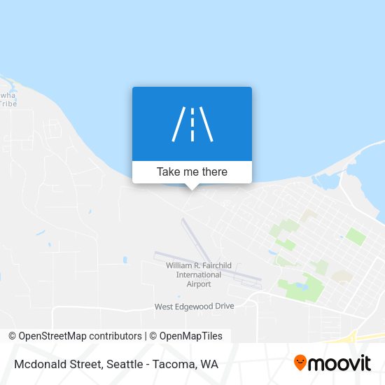 Mcdonald Street map