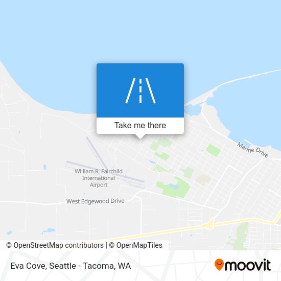 Eva Cove map