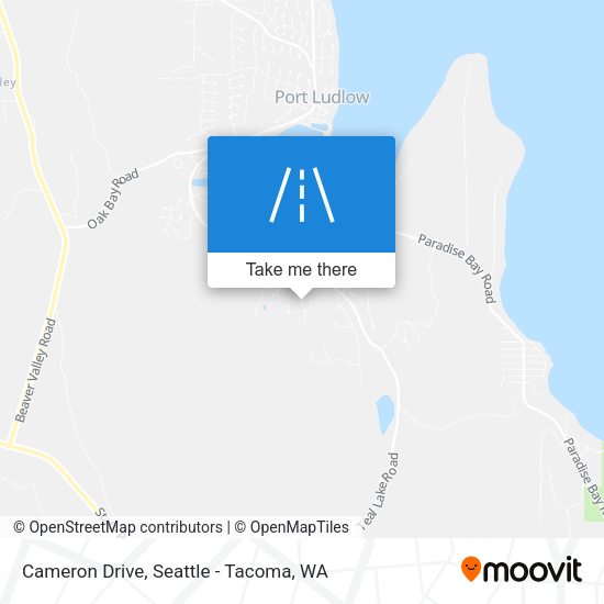 Mapa de Cameron Drive