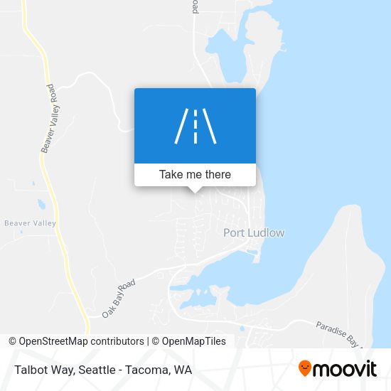 Mapa de Talbot Way