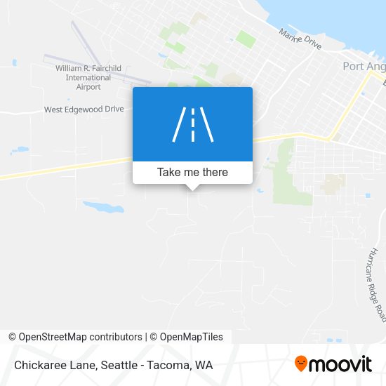 Mapa de Chickaree Lane