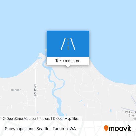Mapa de Snowcaps Lane