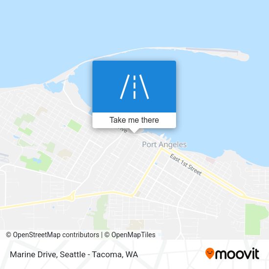 Marine Drive map
