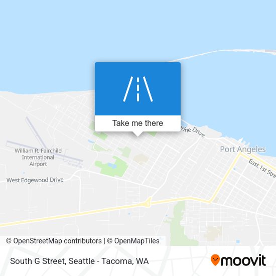 Mapa de South G Street