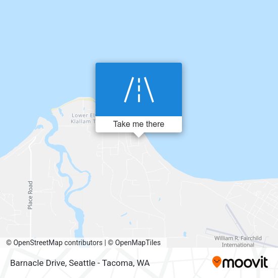 Barnacle Drive map