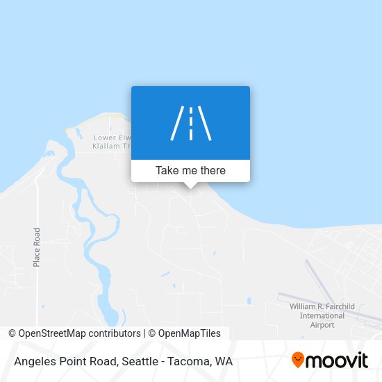Mapa de Angeles Point Road