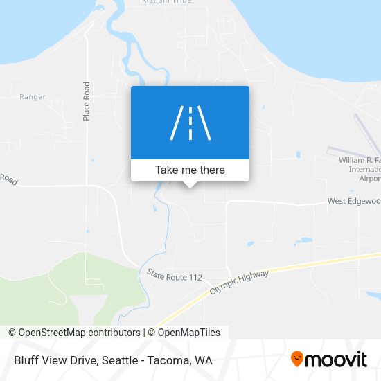 Mapa de Bluff View Drive