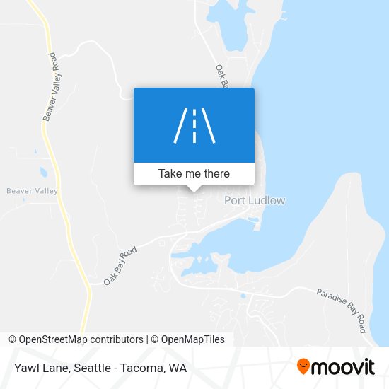 Yawl Lane map