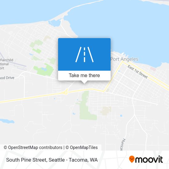Mapa de South Pine Street