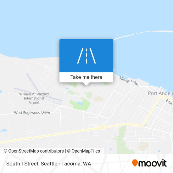 Mapa de South I Street