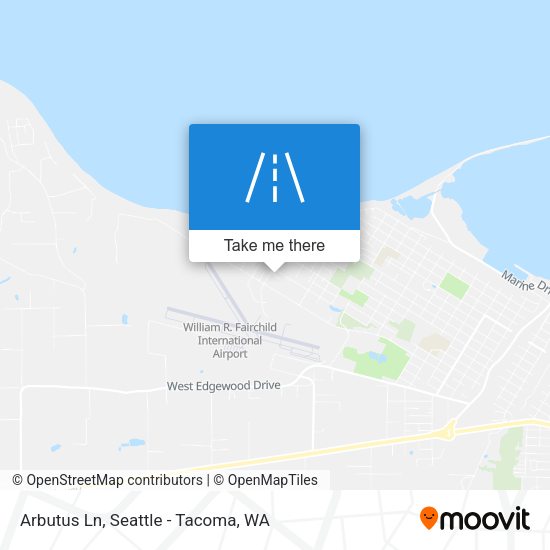 Arbutus Ln map
