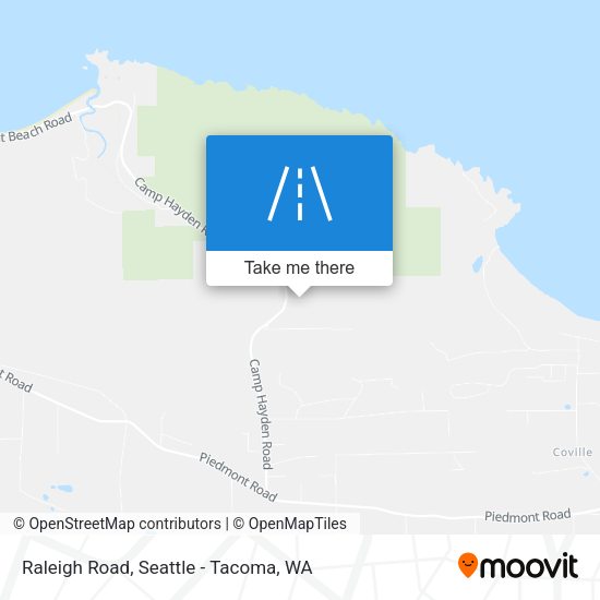 Raleigh Road map