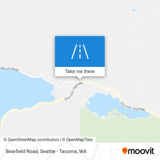 Bearfield Road map