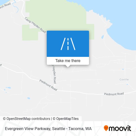Evergreen View Parkway map