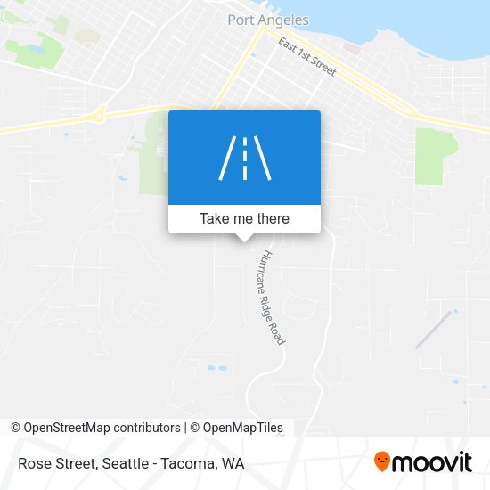 Rose Street map