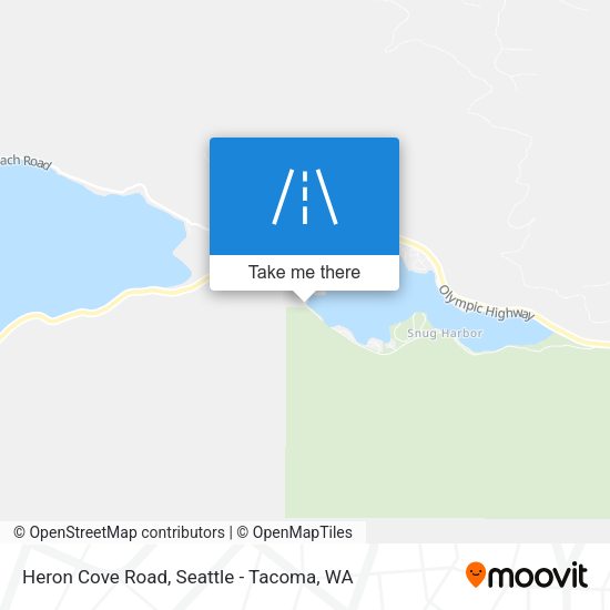 Heron Cove Road map