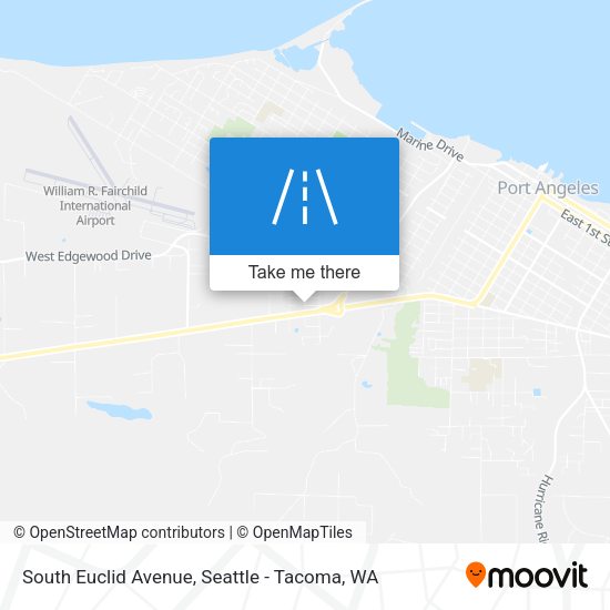 South Euclid Avenue map