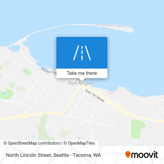 North Lincoln Street map