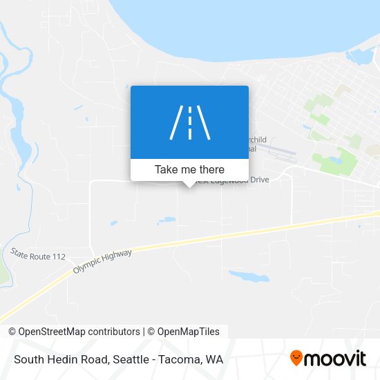 South Hedin Road map