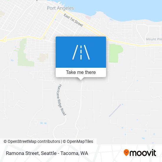 Ramona Street map