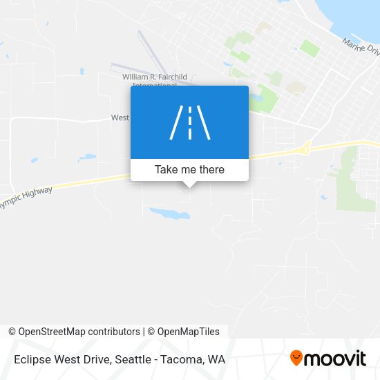 Eclipse West Drive map