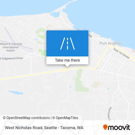 West Nicholas Road map