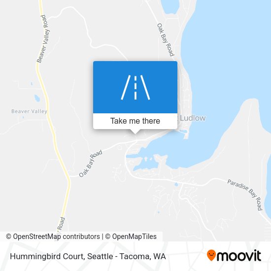 Hummingbird Court map