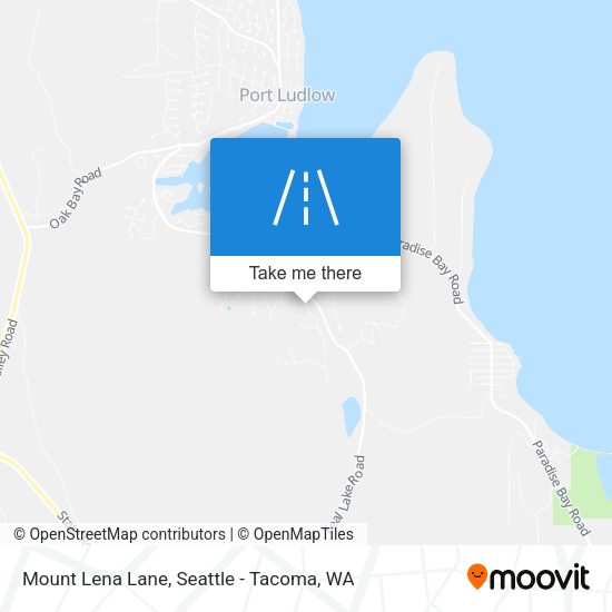 Mapa de Mount Lena Lane