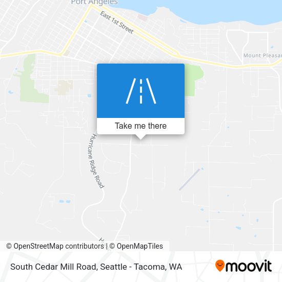 Mapa de South Cedar Mill Road