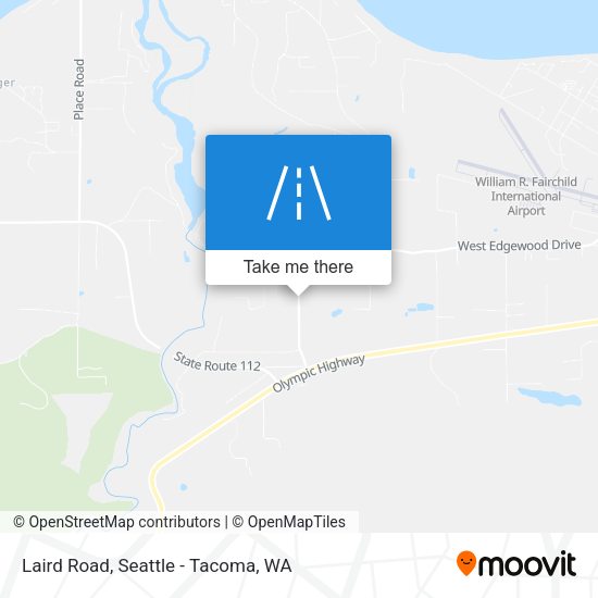 Mapa de Laird Road