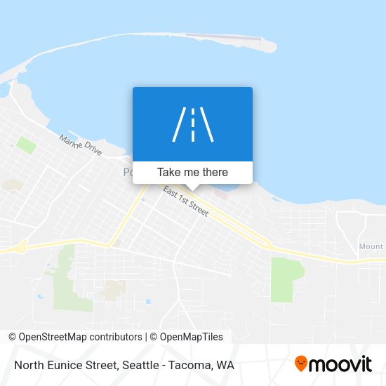 Mapa de North Eunice Street