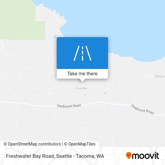 Mapa de Freshwater Bay Road