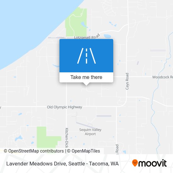 Lavender Meadows Drive map