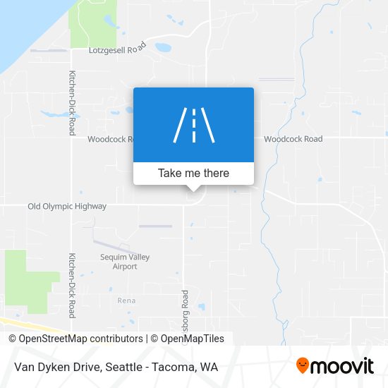 Van Dyken Drive map