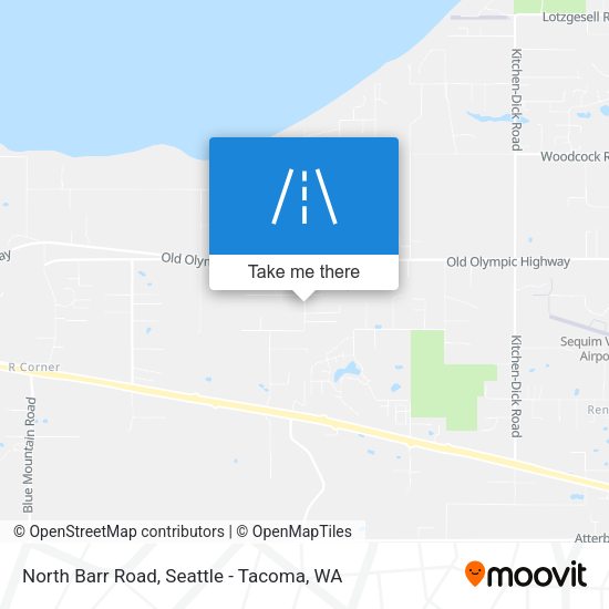 North Barr Road map
