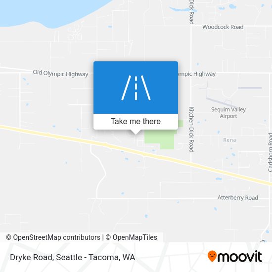 Mapa de Dryke Road