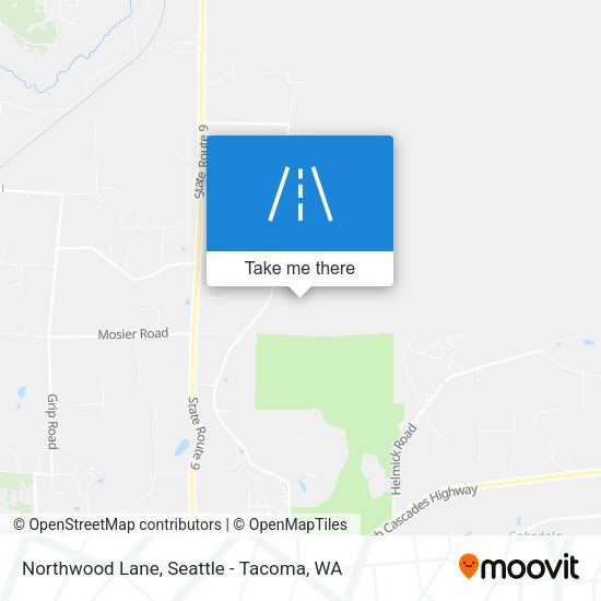 Northwood Lane map