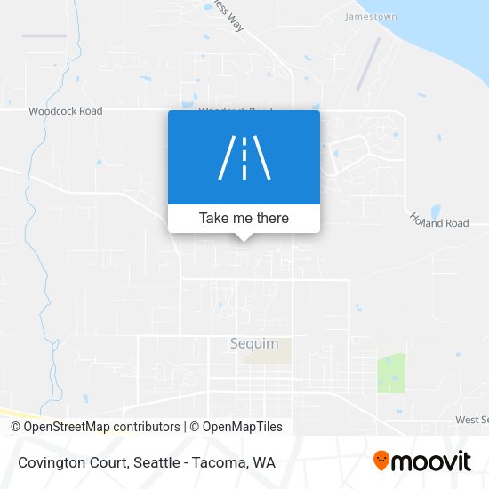 Covington Court map