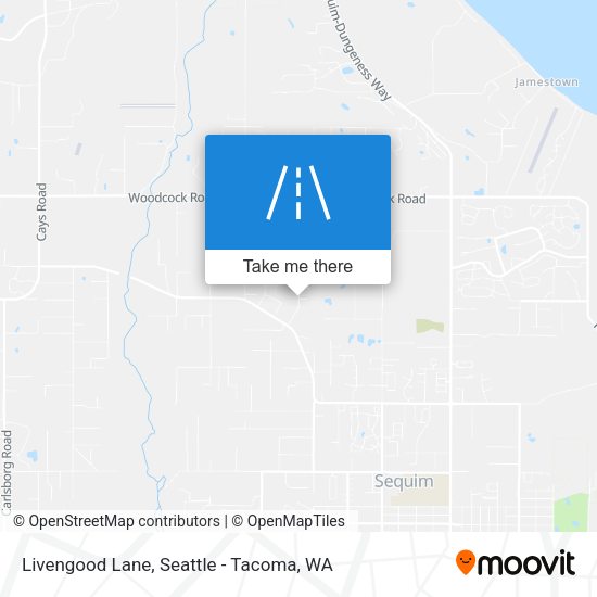 Mapa de Livengood Lane
