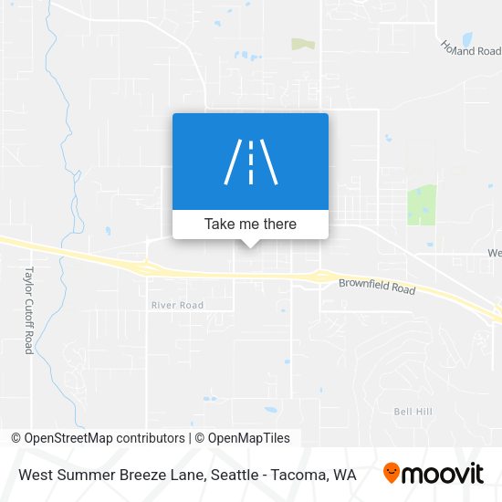Mapa de West Summer Breeze Lane
