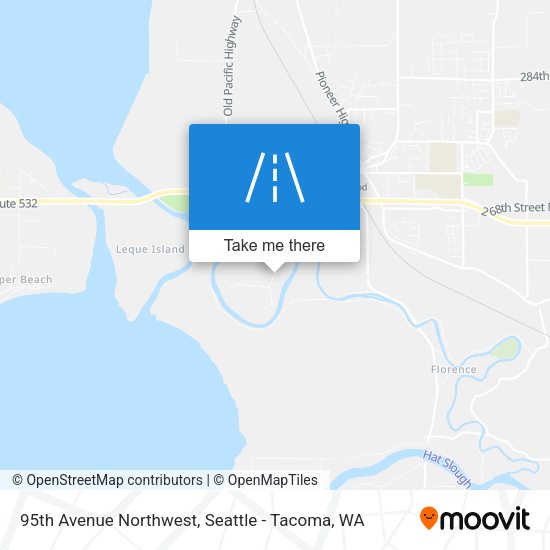 Mapa de 95th Avenue Northwest