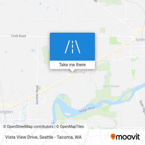 Mapa de Vista View Drive