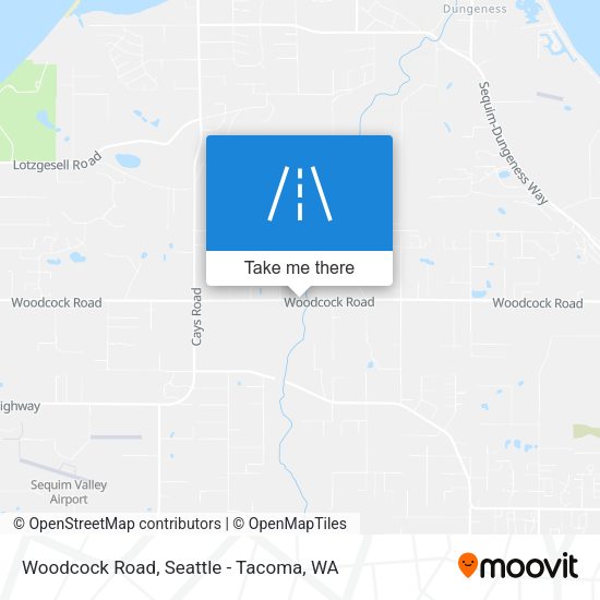 Mapa de Woodcock Road