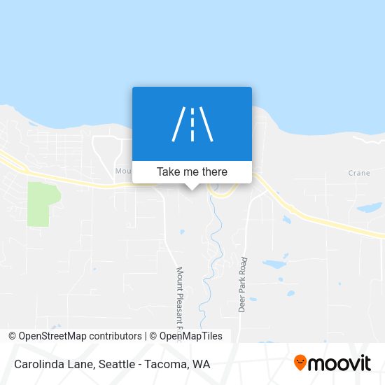 Carolinda Lane map