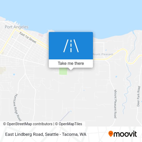 East Lindberg Road map