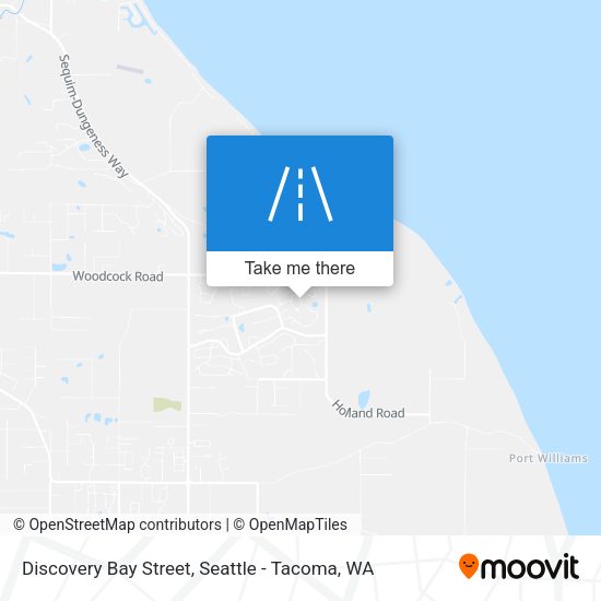 Mapa de Discovery Bay Street