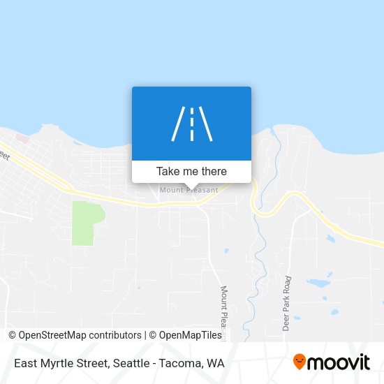 Mapa de East Myrtle Street
